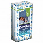 Подгузники-трусики для мальчиков, Huggies (Хаггис) 9-15 кг №10 драй найтс 4-7 лет